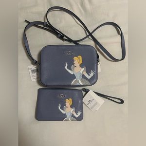 Coach x Disney Cinderella camera bag & small wallet